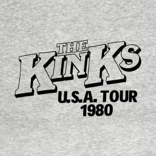 Vintage Tour Kink's 1980 T-Shirt